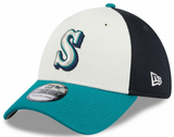 Men's Seattle Mariners New Era Batting Practice 39THIRTY Flex-Fit Hat - Pro Jersey Sports
