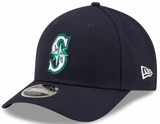 Seattle Mariners Navy Blue New Era Player Replica M-Crown 9FORTY Adjustable Hat - Pro Jersey Sports