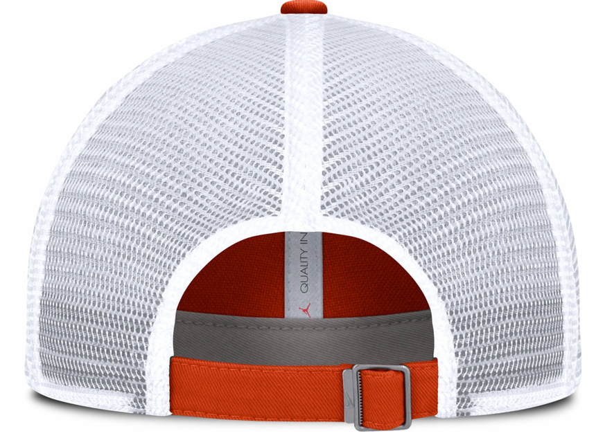 Florida Gators Nike Orange Jumpman Club Unstructured Adjustable Trucker Hat - Pro Jersey Sports