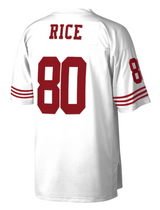 Men's Mitchell & Ness Jerry Rice White San Francisco 49ers Retired Player Legacy Replica Jersey - Pro Jersey Sports
