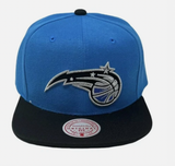 Men's Mitchell & Ness Orlando Magic Core Blue/Black Adjustable Snapback Hat - Pro Jersey Sports