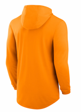 Men's Nike Orange Tennessee Volunteers Lightweight Performance Long Sleeve Hoodie T-Shirt - Pro Jersey Sports