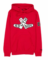 Mens Chicago White Sox New Era 2025 City Connect Red BP Hoodie - Pro Jersey Sports