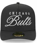 Men's Chicago Bulls New Era Black 2025 NBA Draft A-Frame 59FIFTY Fitted Hat - Pro Jersey Sports