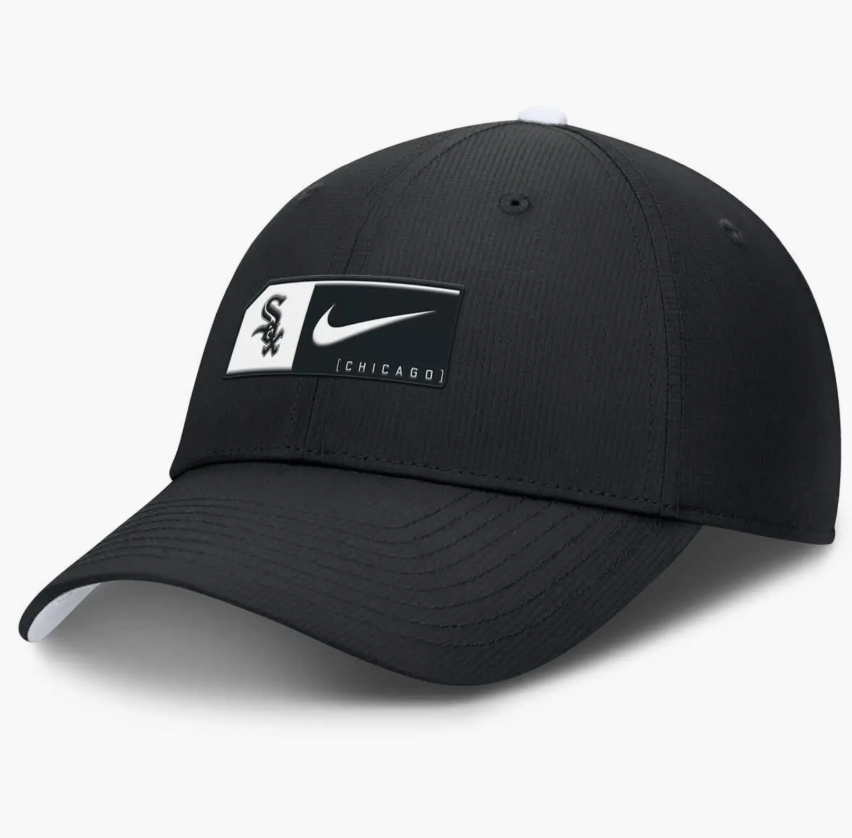 Chicago White Sox Black Nike Club Prime Adjustable Hat
