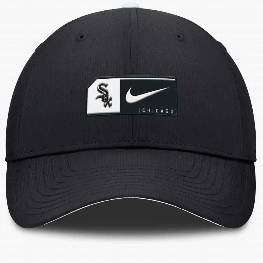 Chicago White Sox Black Nike Club Prime Adjustable Hat