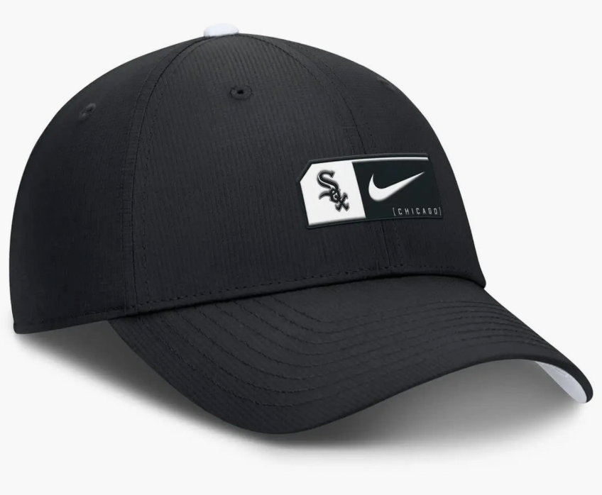 Chicago White Sox Black Nike Club Prime Adjustable Hat