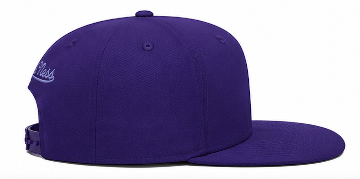 Los Angeles Lakers Mitchell & Ness Tonal Eclipse Snapback Hat- Purple