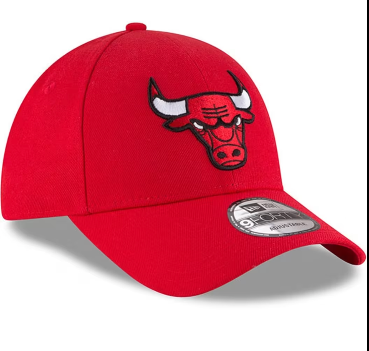 Chicago Bulls New Era The League Red 9FORTY Adjustable Hat