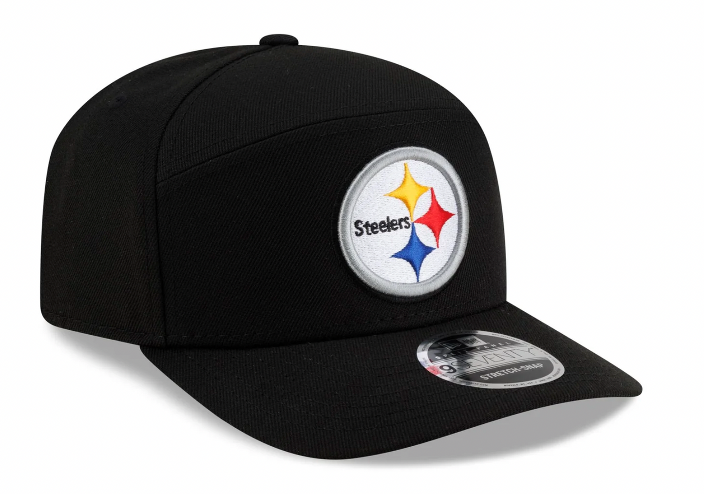 Pittsburgh Steelers New Era Black 9SEVENTY Adjustable Hat