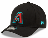 Arizona Diamondbacks Black Alternate New Era Player Replica M-Crown 9FORTY Adjustable Hat - Pro Jersey Sports