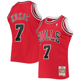 Mens Chicago Bulls Toni Kukoc Mitchell & Ness Red 1997-98 Hardwood Classics Swingman Jersey - Pro Jersey Sports