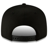Men's Chicago Bears New Era Black On Black Tonal 9FIFTY Snapback Hat - Pro Jersey Sports