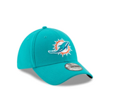 Men's Miami Dolphins New Era Aqua Team Classic 39THIRTY Flex Hat - Pro Jersey Sports