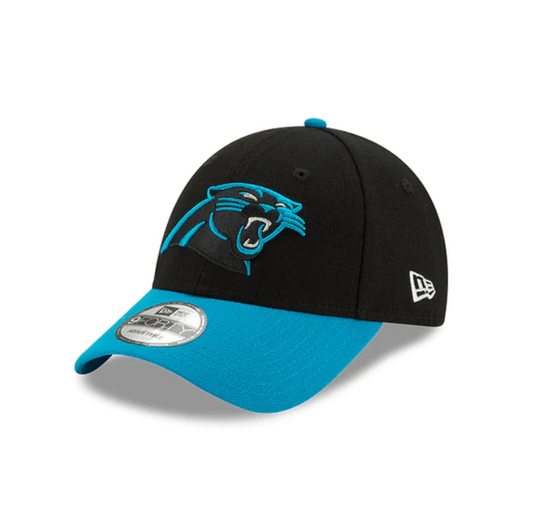 Carolina Panthers 2 Tone Black/Blue The League 9FORTY Adjustable Game Cap