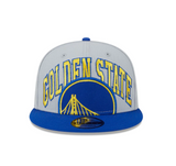 Men's Golden State Warriors 2023 NBA Tip Off Series Gray/Royal 9FIFTY Snapback Adjustable Hat - Pro Jersey Sports