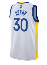 Youth Golden State Warriors Stephen Curry Nike White Swingman Icon Jersey - Pro Jersey Sports