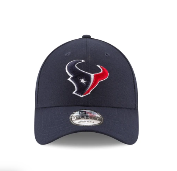 Houston Texans Navy The League 9FORTY Adjustable Game Hat