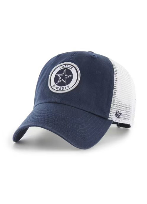 Dallas Cowboys Navy Highline 47 Clean Up Trucker Adjustable Hat