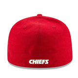Kansas City Chiefs New Era Red Team Classic Omaha 59FIFTY Fitted Hat - Pro Jersey Sports