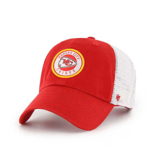 Copy of Kansas City Chiefs Red Highline 47 Clean Up Trucker Adjustable Hat