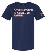 Men's Devin Hester Is A Hall Of Famer Obvious Shirts Navy Tee - Pro Jersey Sports