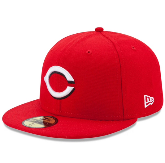 Men's Cincinnati Reds New Era Red Home Authentic Collection On-Field 59FIFTY Fitted Hat