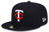 Men's Minnesota Twins New Era Navy Authentic Collection Home 59FIFTY Fitted Hat - Pro Jersey Sports