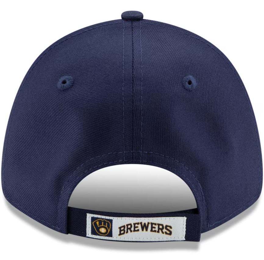 Men's Milwaukee Brewers Alternate The League 9FORTY Adjustable Hat - Navy