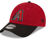 Men's Arizona Diamondbacks New Era Red/Black The League 9FORTY Adjustable Hat - Pro Jersey Sports