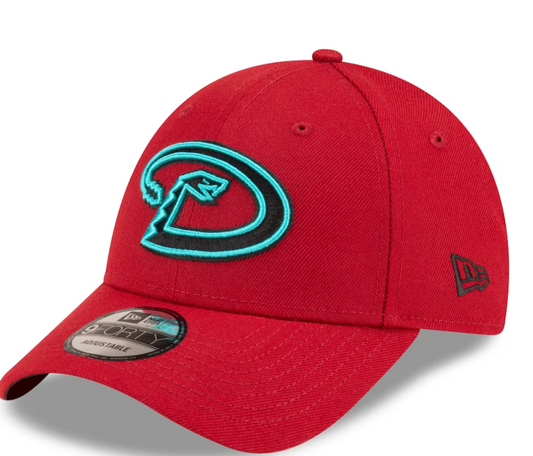 Men's Arizona Diamondbacks New Era Red Alternate The League 9FORTY Adjustable Hat