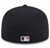 Men's Atlanta Braves New Era White 2024 Batting Practice 59FIFTY Fitted Hat - Pro Jersey Sports