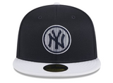 Men's New York Yankees New Era Navy 2024 Batting Practice 59FIFTY Fitted Hat - Pro Jersey Sports