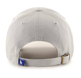 Men's '47 Brand Los Angeles Dodgers Gray Clean Up Adjustable hat - Pro Jersey Sports
