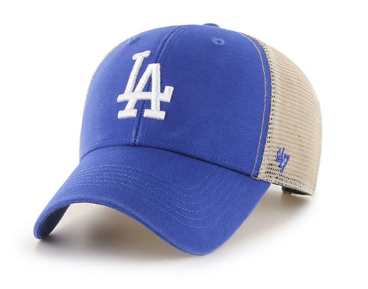 Men's '47 Brand Los Angeles Dodgers Royal Blue Flagship Wash MVP Structured Hat