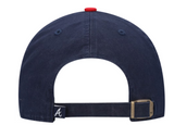 Men's Atlanta Braves Navy/Red Clean Up Adjustable Hat By '47 Brand - Pro Jersey Sports