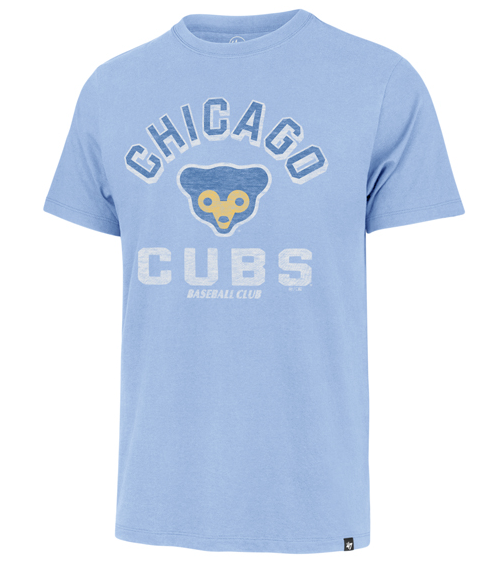 Chicago Cubs Men's Premier Franklin Retrograde Gulf Blue Tee by '47