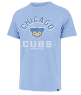 Chicago Cubs Men's Premier Franklin Retrograde Gulf Blue Tee by '47 - Pro Jersey Sports