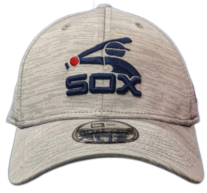 Chicago White Sox Cooperstown Collection Distinct New Era Gray 39THIRTY Flex Fit Hat