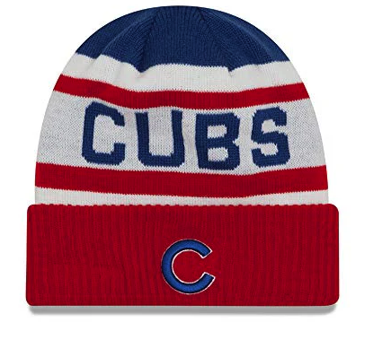 Chicago Cubs Biggest Fan 2  “C” Logo Knit Hat By New Era