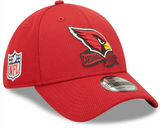 Men's Arizona Cardinals New Era Cardinal Red 2022 Sideline Coaches 39THIRTY Flex Hat - Pro Jersey Sports