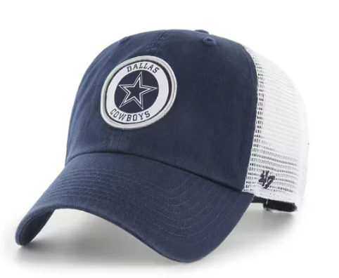 Dallas Cowboys Navy Highline 47 Clean Up Trucker Adjustable Hat