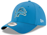 Men's Detroit Lions New Era Blue Team Classic 39THIRTY Flex Hat - Pro Jersey Sports