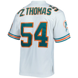Men's Zach Thomas Miami Dolphins Mitchell & Ness White Legacy Replica Jersey - Pro Jersey Sports