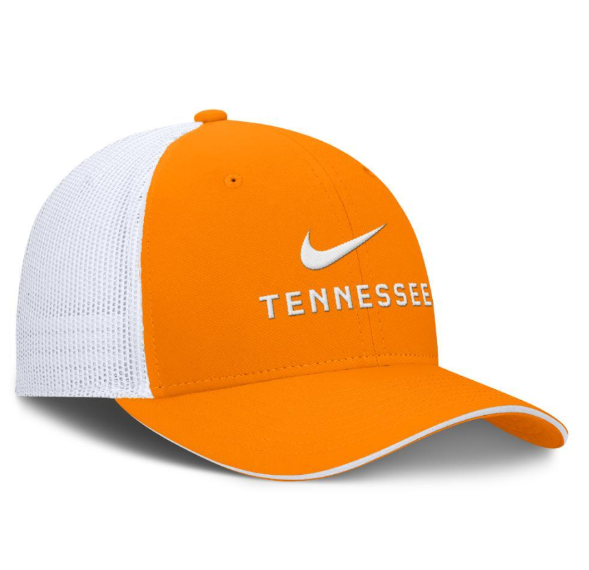 Men's Nike Tennesse Volunteers Orange Rise Adjustable Trucker Hat