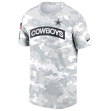 Men's Dallas Cowboys Nike Arctic Camo 2024 Salute To Service Performance T-Shirt - Pro Jersey Sports