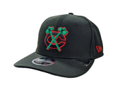 Chicago Blackhawks New Era NHL Reverse OTC Black 9SEVENTY Adjustable Hat - Pro Jersey Sports