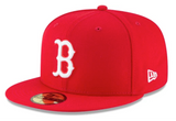 Men's Boston Red Sox New Era Red 59FIFTY Hat - Pro Jersey Sports