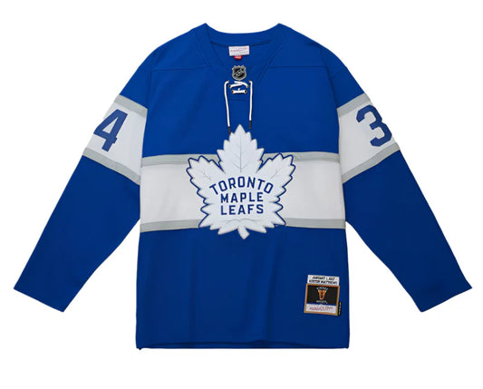 Men's Auston Matthews Toronto Maple Leafs Blue 2017 Centennial Classic Power Play Jersey - Pro Jersey Sports