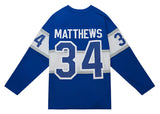 Men's Auston Matthews Toronto Maple Leafs Blue 2017 Centennial Classic Power Play Jersey - Pro Jersey Sports